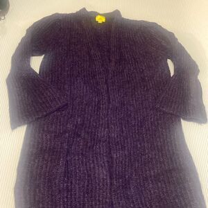 Roller Rabbit Womens Open Cardigan Sweater Size XS/S Purple